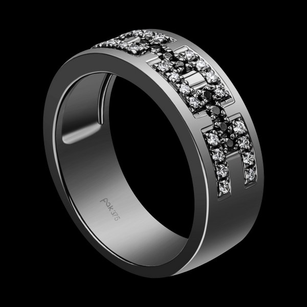 model cincin batu pria elegan