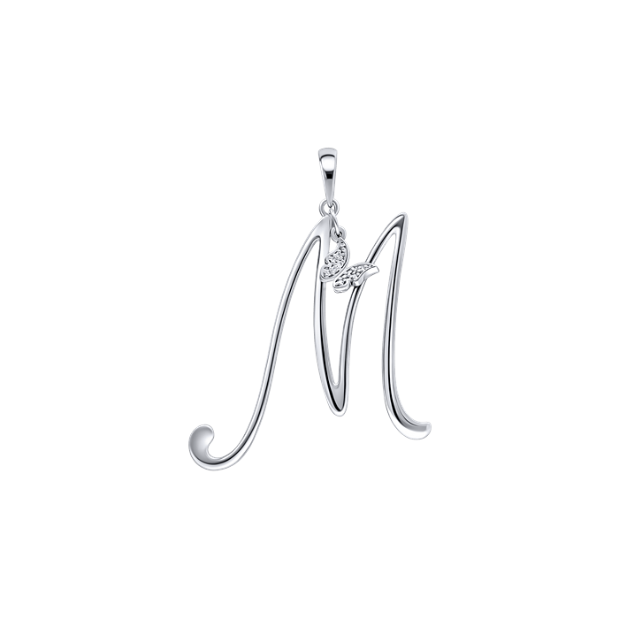 Alphapillon Diamond Ladies Pendant S138-DPF0459-M
