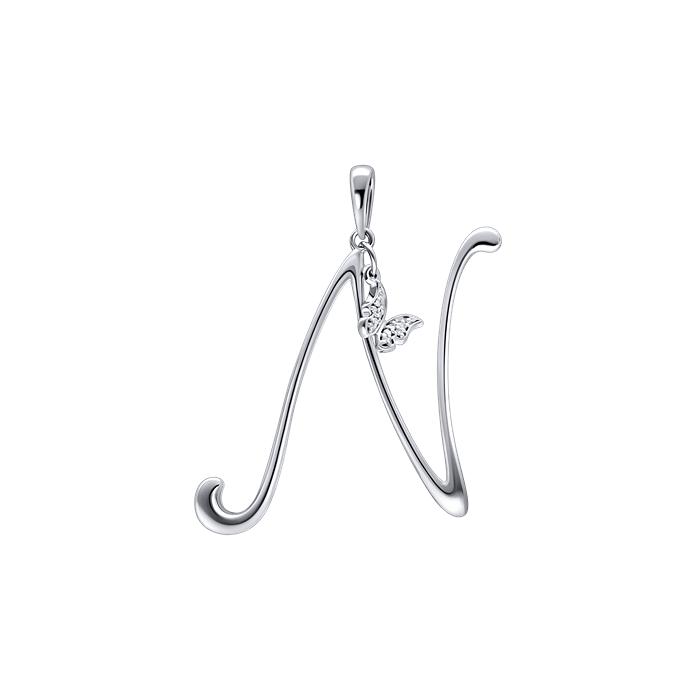 Alphapillon Diamond Ladies Pendant S138-DPF0459-N