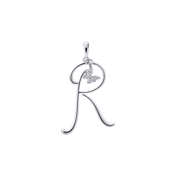 Alphapillon Diamond Ladies Pendant S138-DPF0459-R
