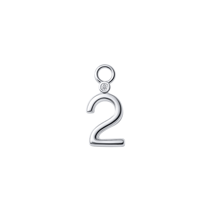 Diamond Charm Earrings Number S151-DPS0495-2