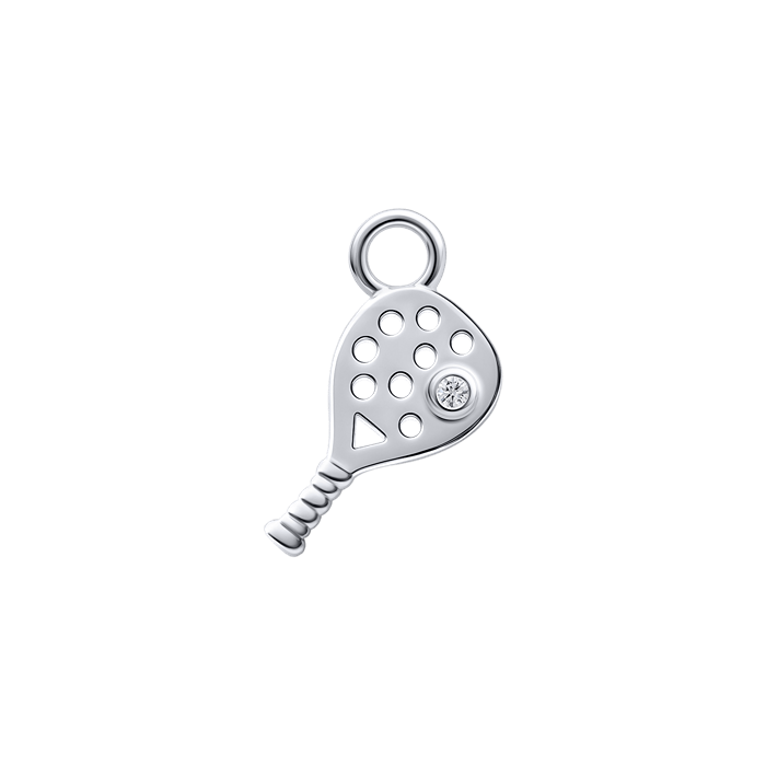 Diamond Charm Earrings Padel S151-DPS0498 Diamond Charm Earrings Padel S151-DPS0498