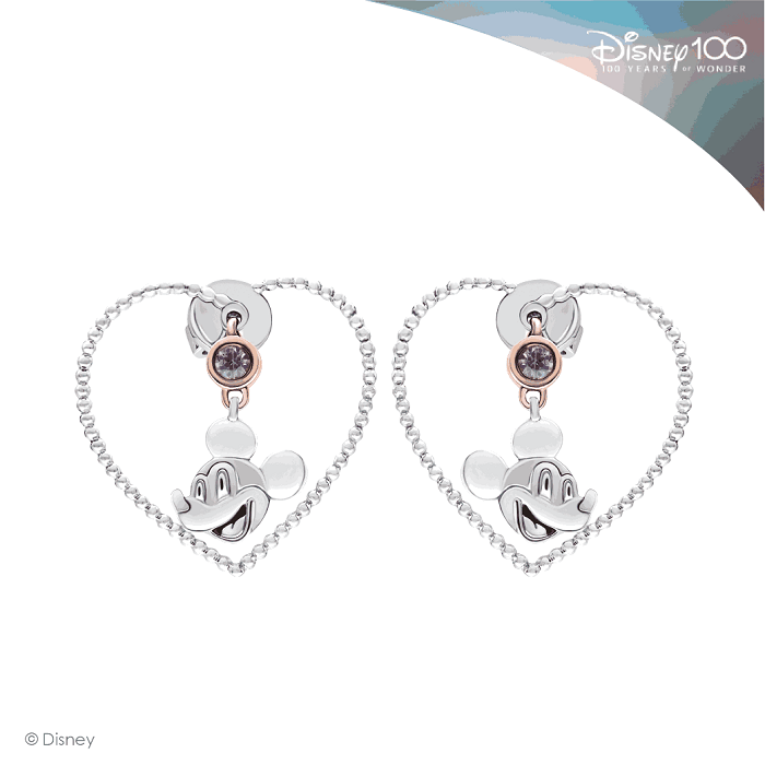 Diamond Disney Ladies Earrings DIS-DEF0353