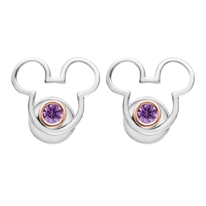 Diamond Disney Ladies Earrings DIS-DESS0351