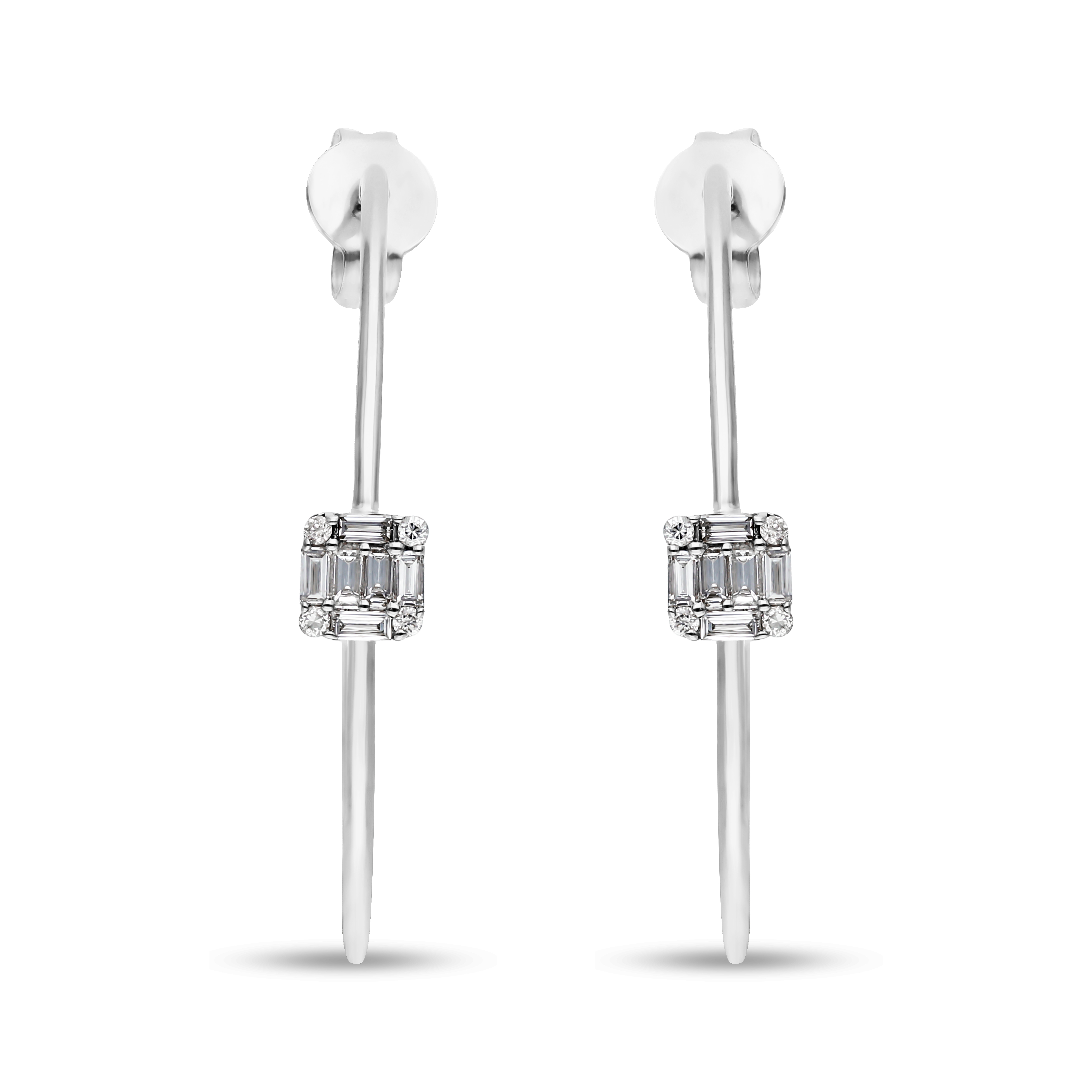 Diamond Earrings JBE-61286-1 Diamond Earrings JBE-61286-1