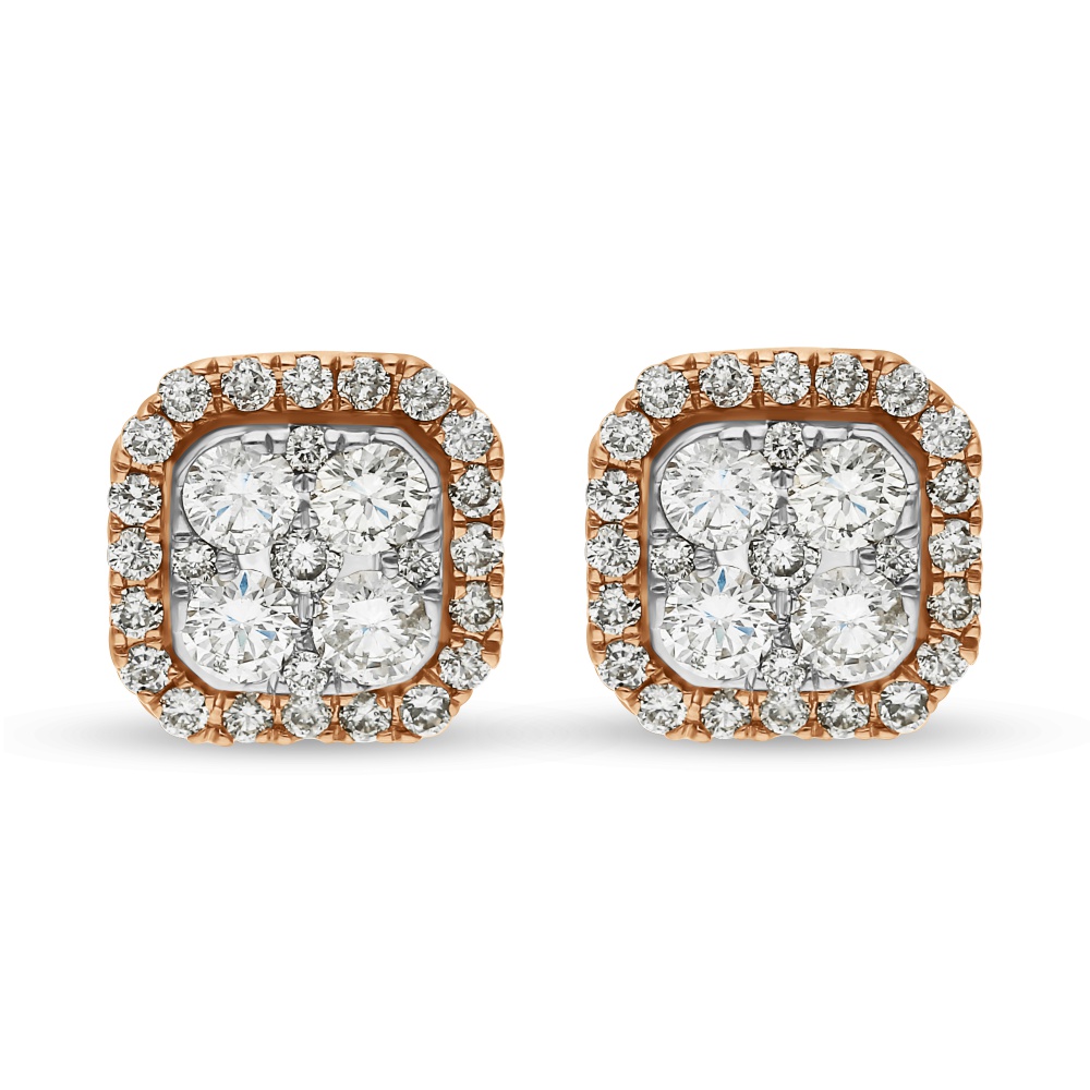 Diamond Earrings SE1D-0563 Diamond Earrings SE1D-0563