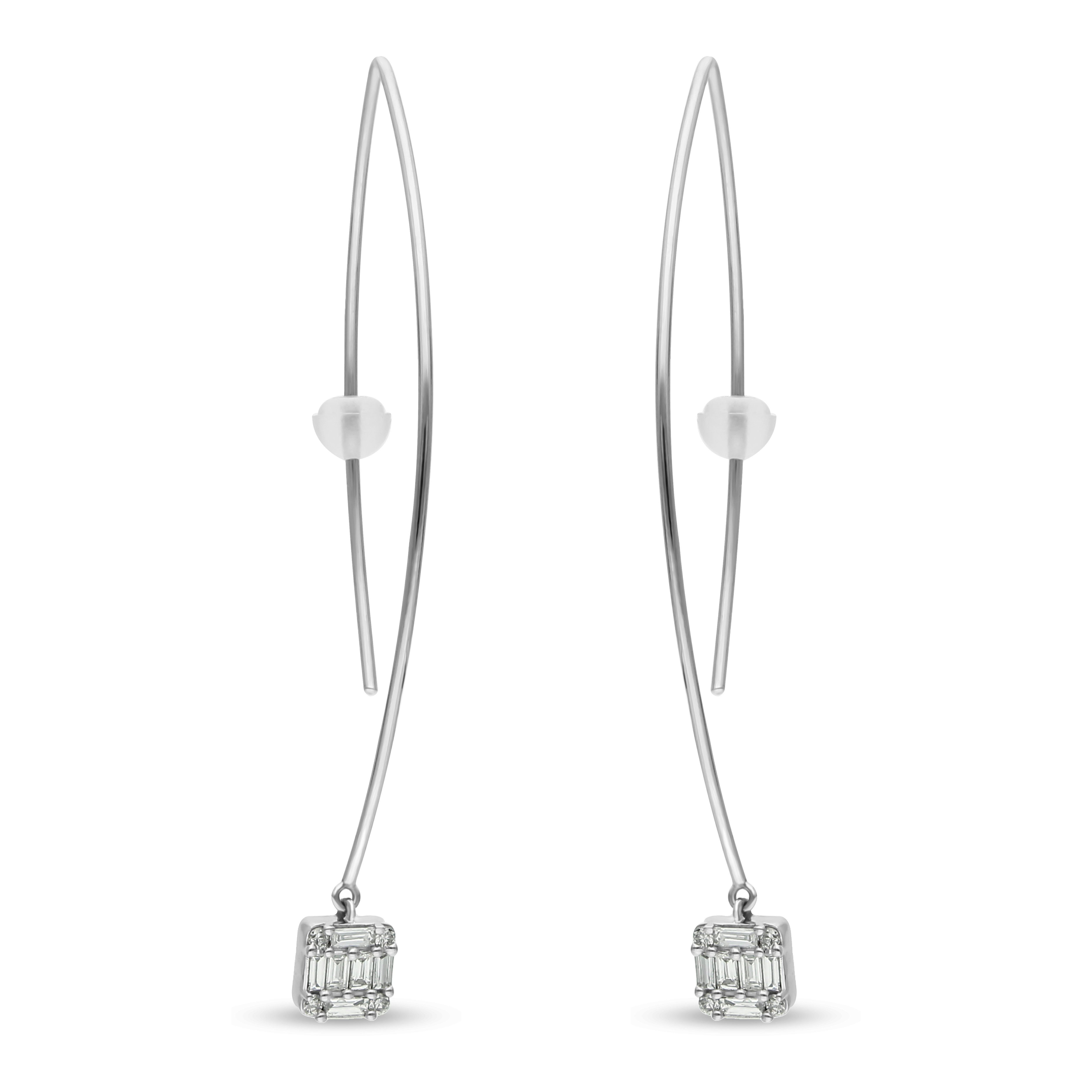 Diamond Earrings SE1D-0742 Diamond Earrings SE1D-0742