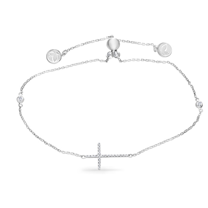 Diamond Ladies Bracelet Cross DGRF0025