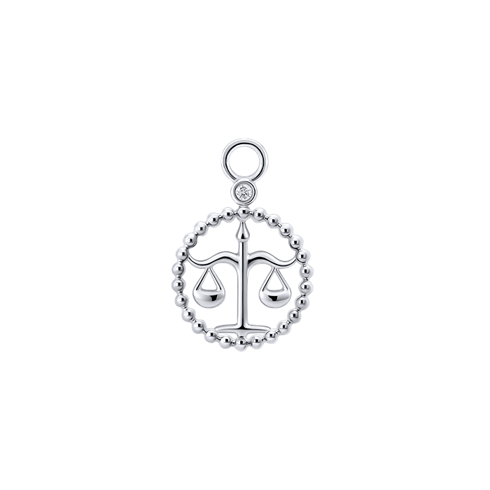 Diamond Ladies Charm Earrings Zodiac Ver.1 S149-DPS0472-LIBRA Diamond Ladies Charm Earrings Zodiac Ver.1 S149-DPS0472-LIBRA