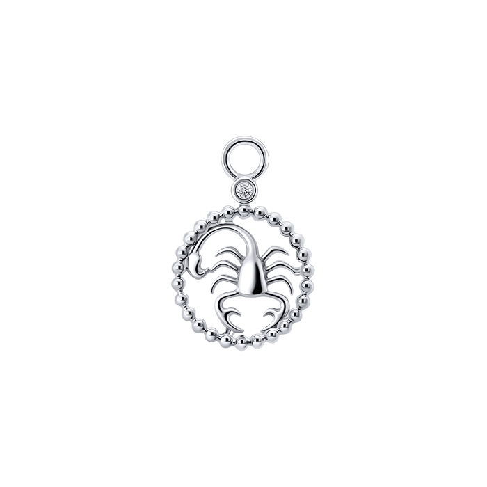 Diamond Ladies Charm Earrings Zodiac Ver.1 S149-DPS0472-SCORPIO Diamond Ladies Charm Earrings Zodiac Ver.1 S149-DPS0472-SCORPIO