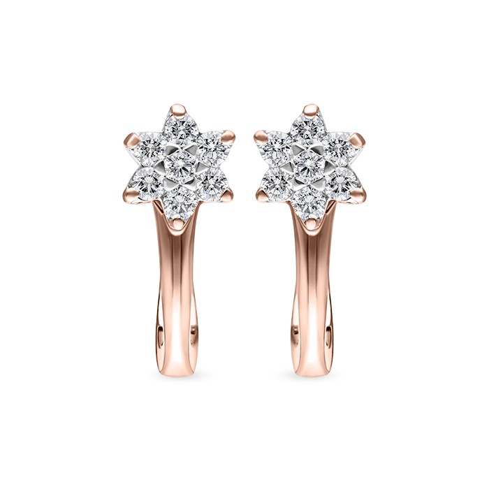 Diamond Ladies Earrings DEF0322