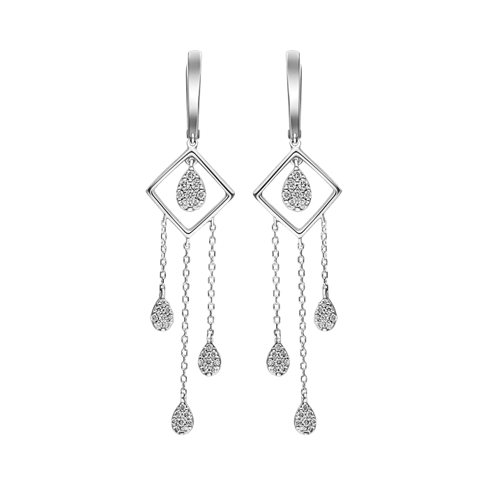 Diamond Ladies Earrings DEF0340