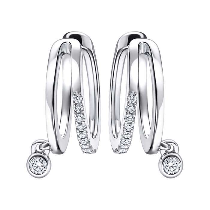Diamond Ladies Earrings DEF0566