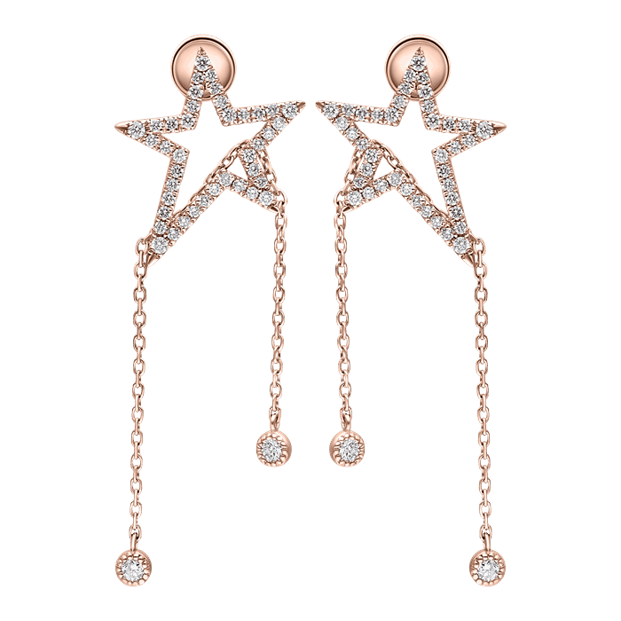 Diamond Ladies Earrings JNC-JDE0440