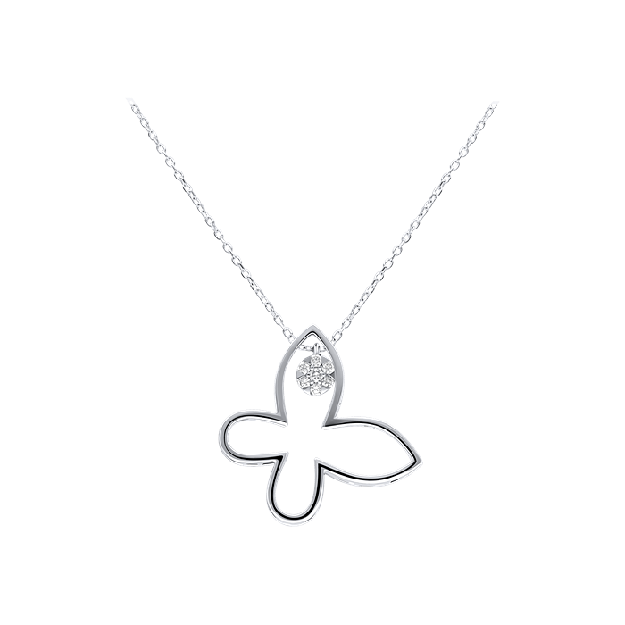 Papillon's Loop Diamond Necklace Papillon DPF0421