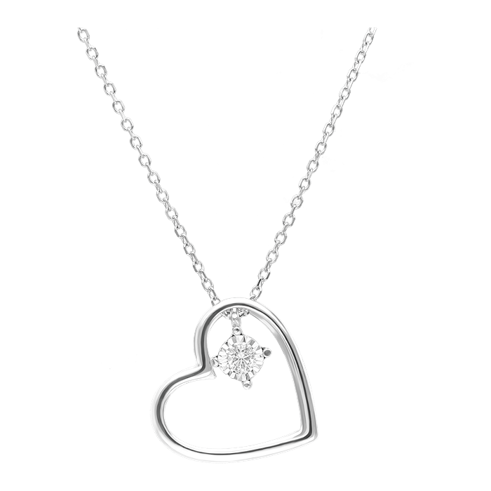 Papillon's Loop Diamond Necklace DNCKS0004