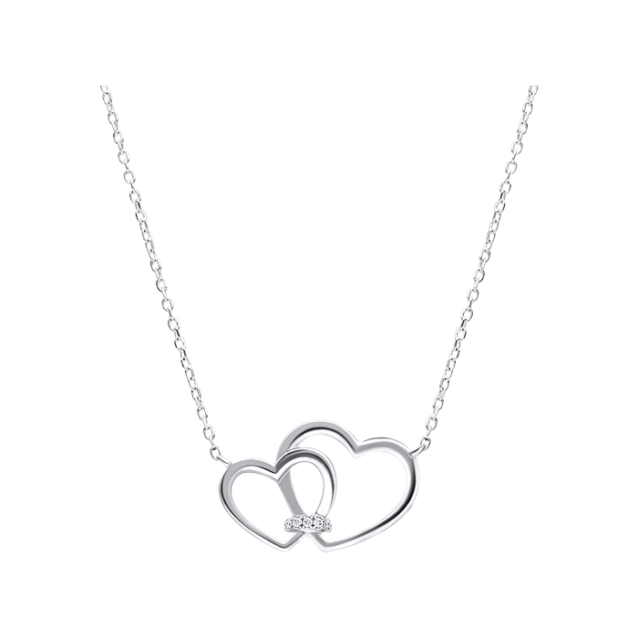 Diamond Ladies Necklace Heart DPF0420