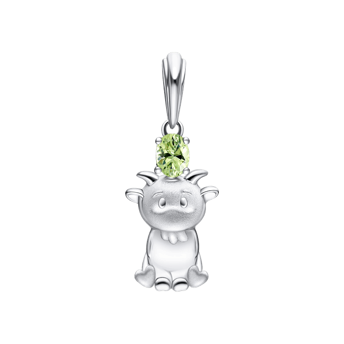 Diamond Ladies Pendant Capricorn S119-DPS0394