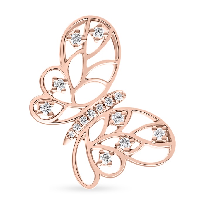 Diamond Ladies Pendant Papillon DPF0315