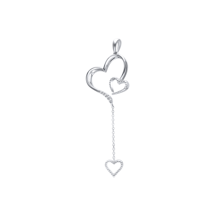 Diamond Ladies Pendant Heart DPF0433