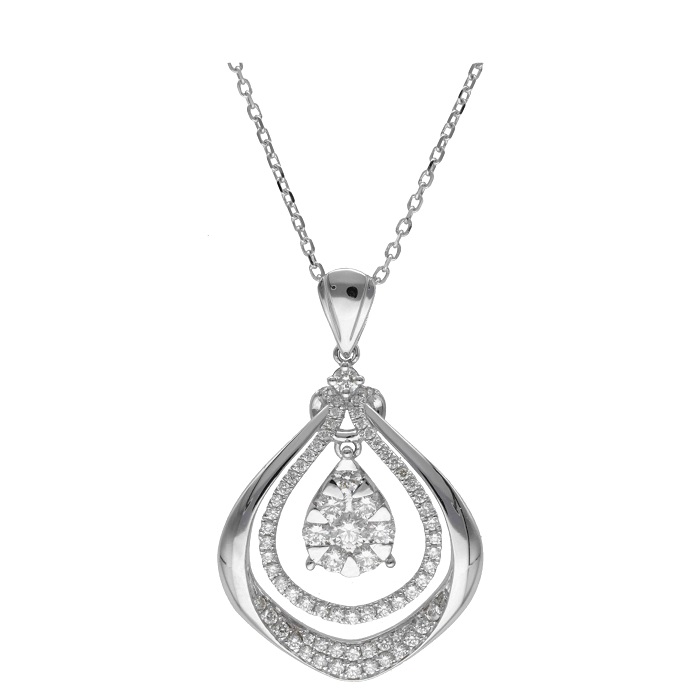 Diamond Ladies Pendant JNC-JDP8045
