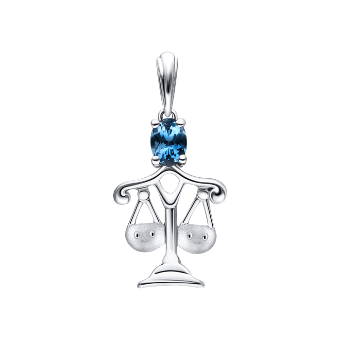 Diamond Ladies Pendant Libra S119-DPS0400