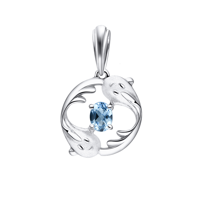 Diamond Ladies Pendant Pisces S119-DPS0402
