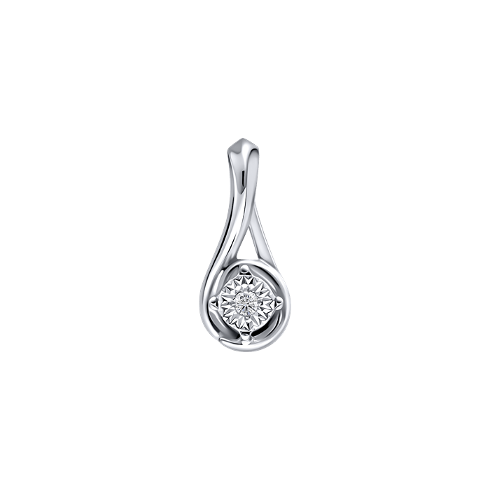Diamond Ladies Pendant S150-DPS0473