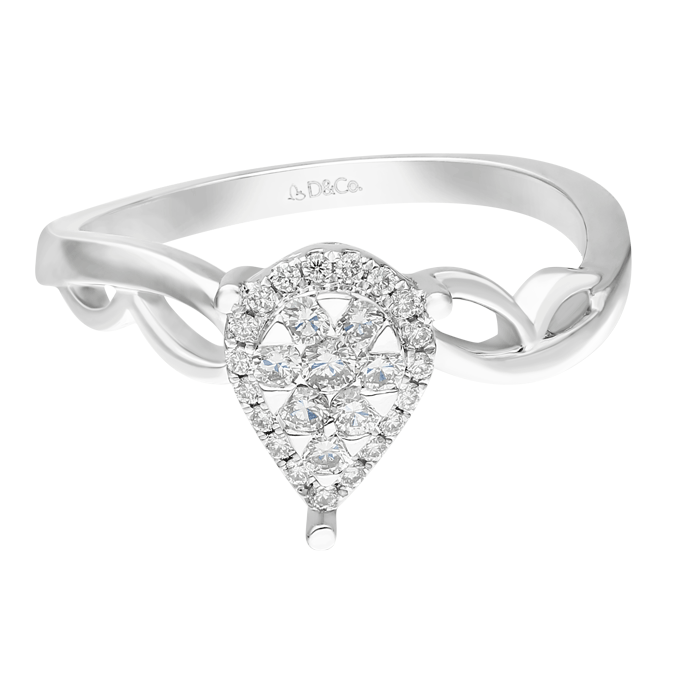 Diamond Ladies Ring DCWF0788 Diamond Ladies Ring DCWF0788