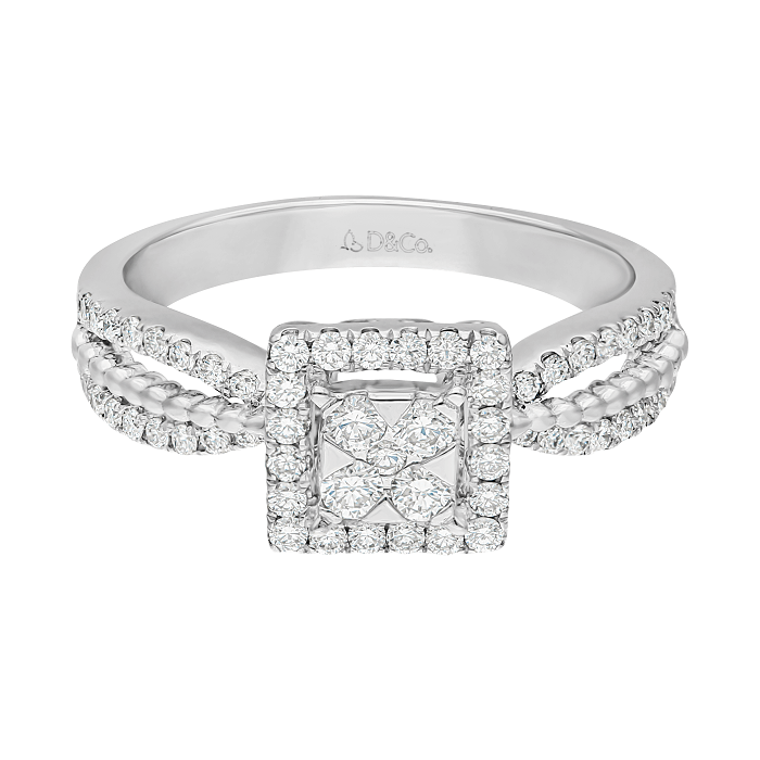 Diamond Ladies Ring DCWF1265 Diamond Ladies Ring DCWF1265