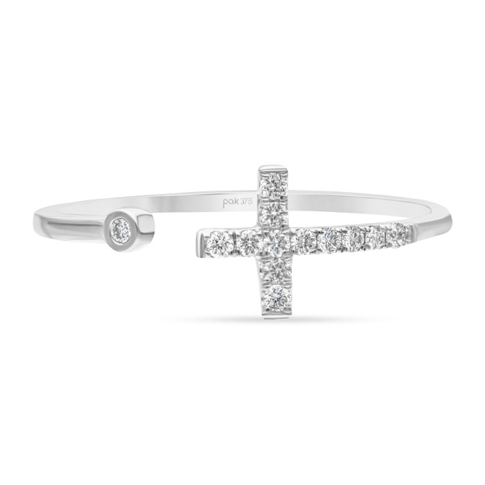 Diamond Ladies Ring Cross DRF0207