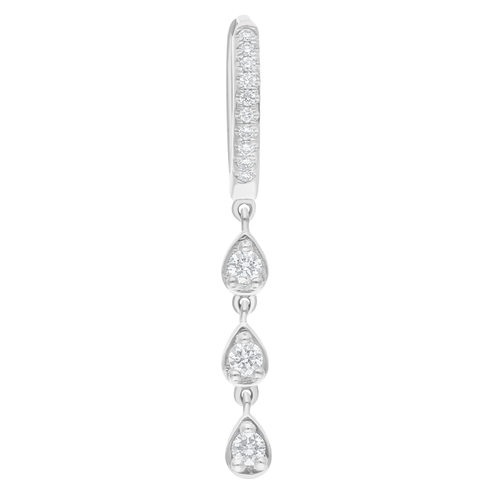 Diamond Ladies Earrings JNC-JDE0283 Diamond Ladies Earrings JNC-JDE0283