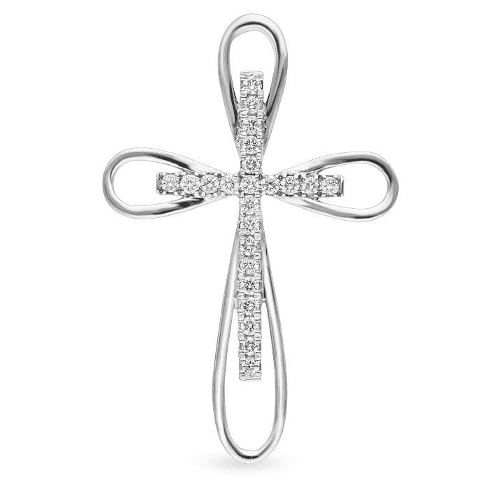 Diamond Ladies Pendant Cross DPF0058
