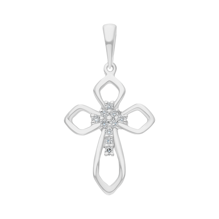 Diamond Ladies Pendant Cross DPF0081