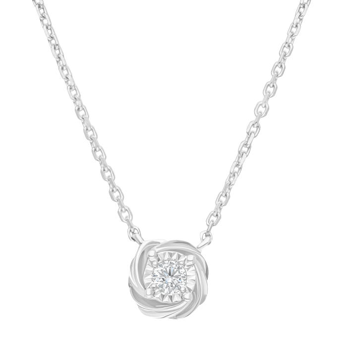 FLEUR Diamond Ladies Necklace DPSS0155