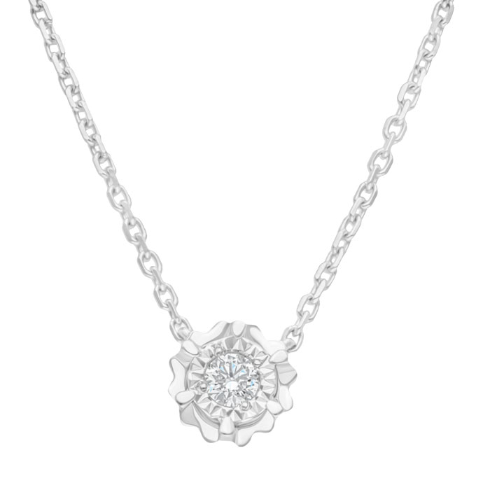 FLEUR Diamond Ladies Necklace JDE0170A FLEUR Diamond Ladies Necklace JDE0170A