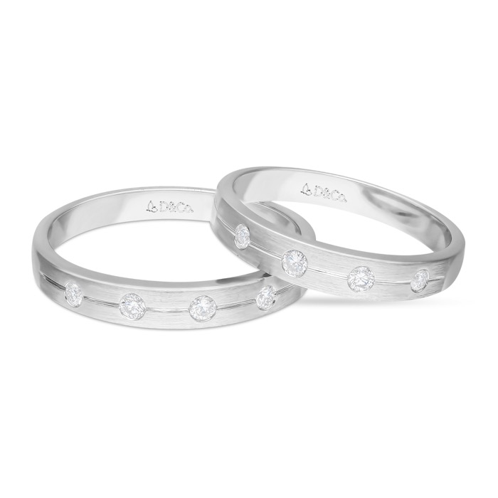 Diamond Wedding Ring DCKSS0023-1