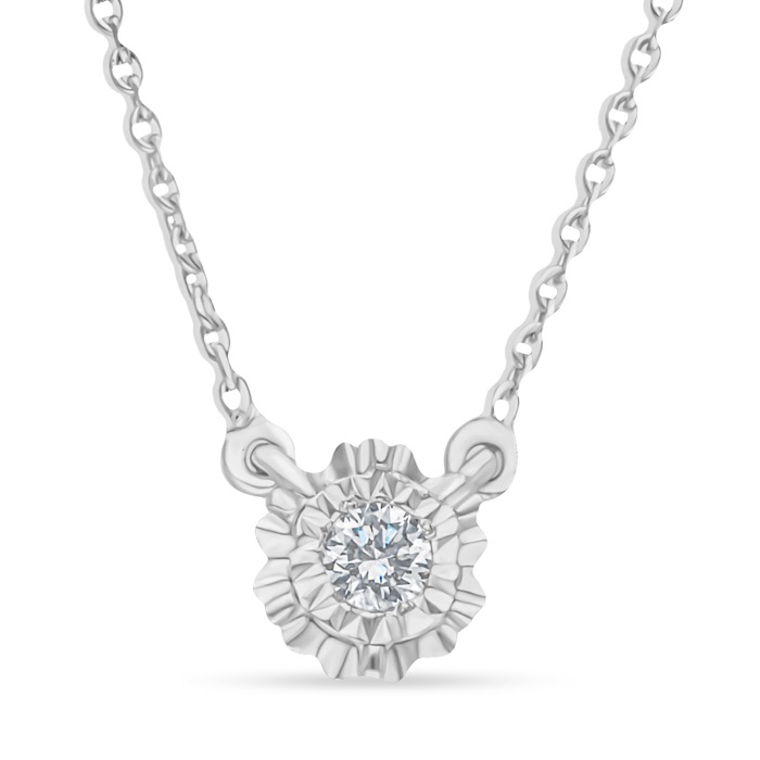 FLEUR Diamond Ladies Necklace DPSS0154