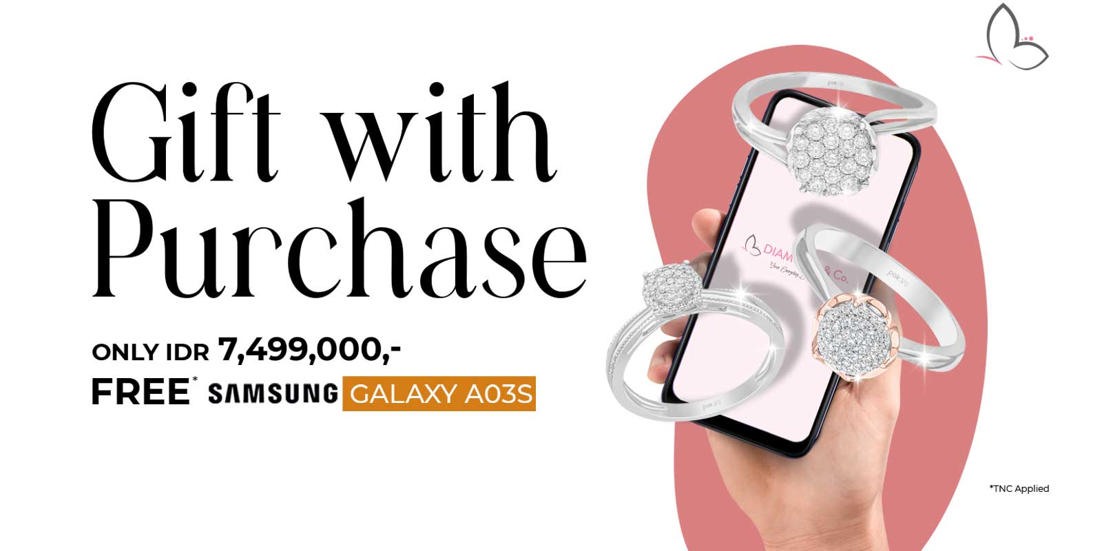 Only Rp 7.499.000, Free Samsung Galaxy A03S