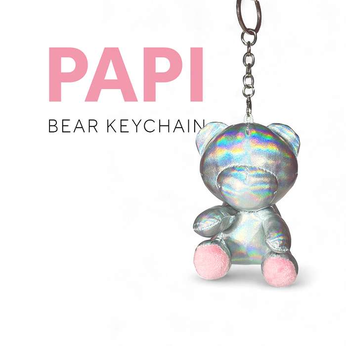 Papi Bear Keychain Limited Edition